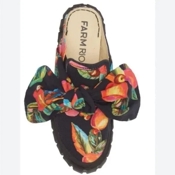 Farm Rio cashew black mule sneaker - Picture 3 of 6